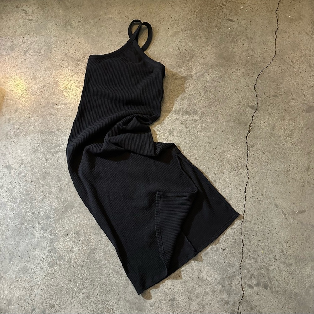 Halter dress with built in shelf bra